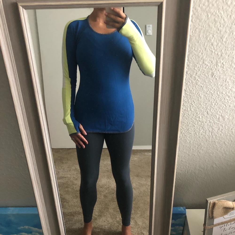 Lululemon Rulu long sleeve top